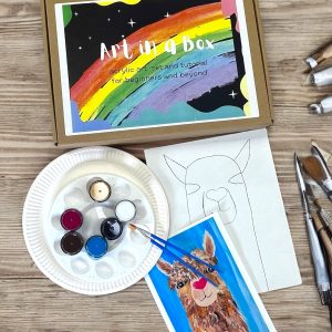 Art in a box - Llama