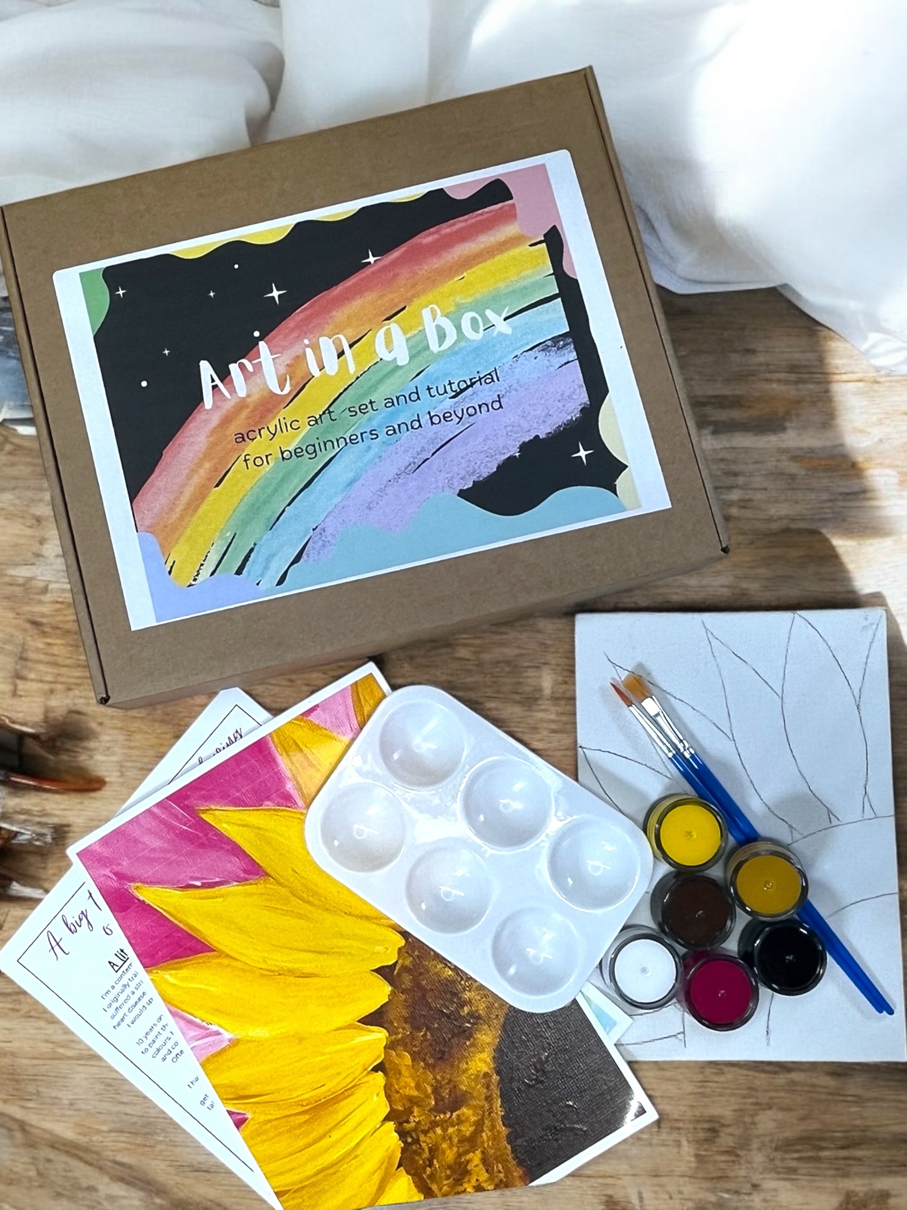 Art in a box - Sunflower Mini