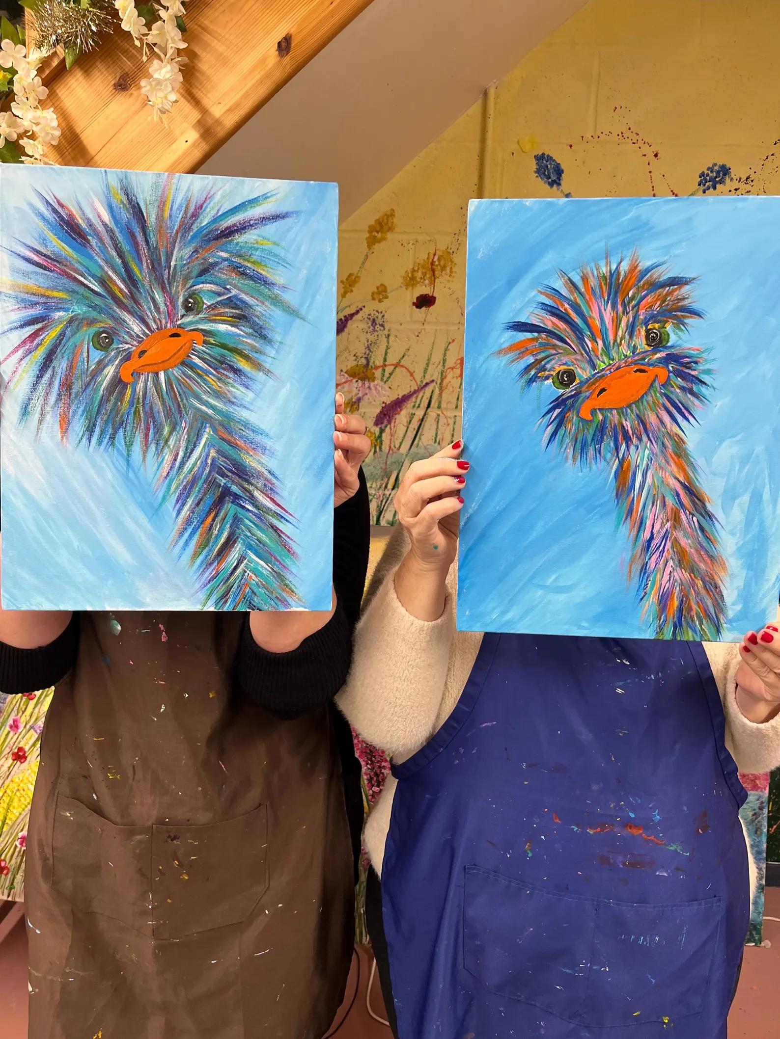 Ostrich DIY Paint Party | Team Building Kit - Image 3