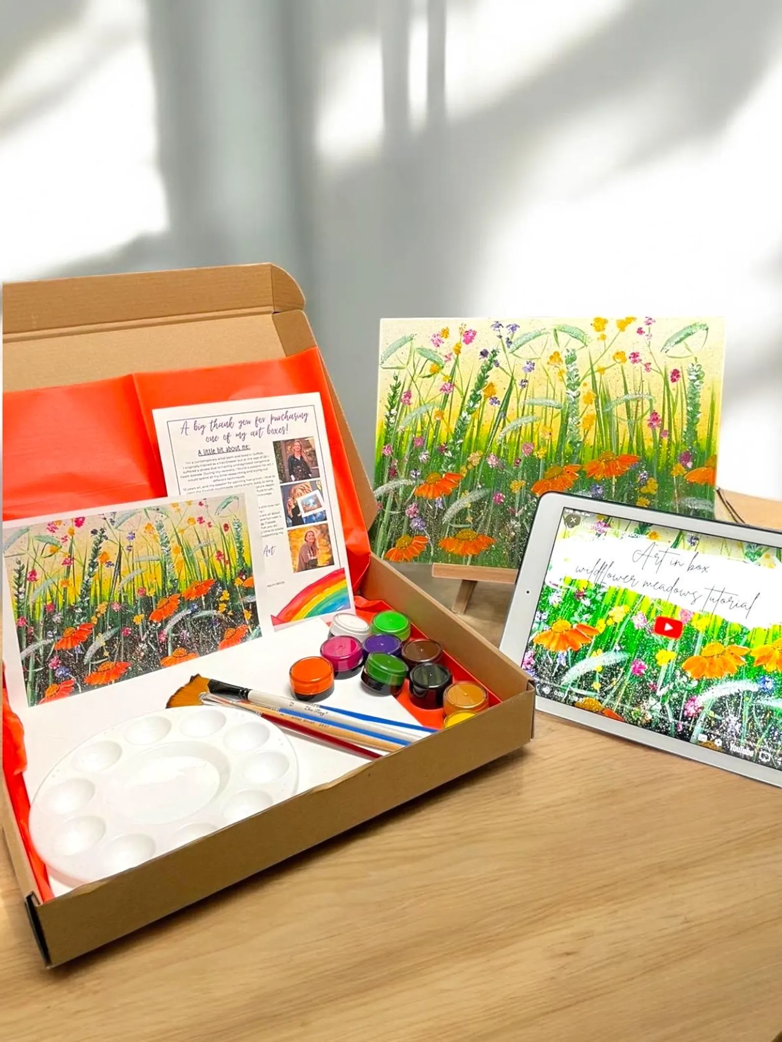 Wildflower Meadows DIY Paint Party | Team Building Kit - Image 6